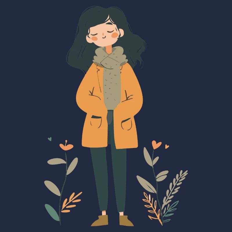 Fille de la nature