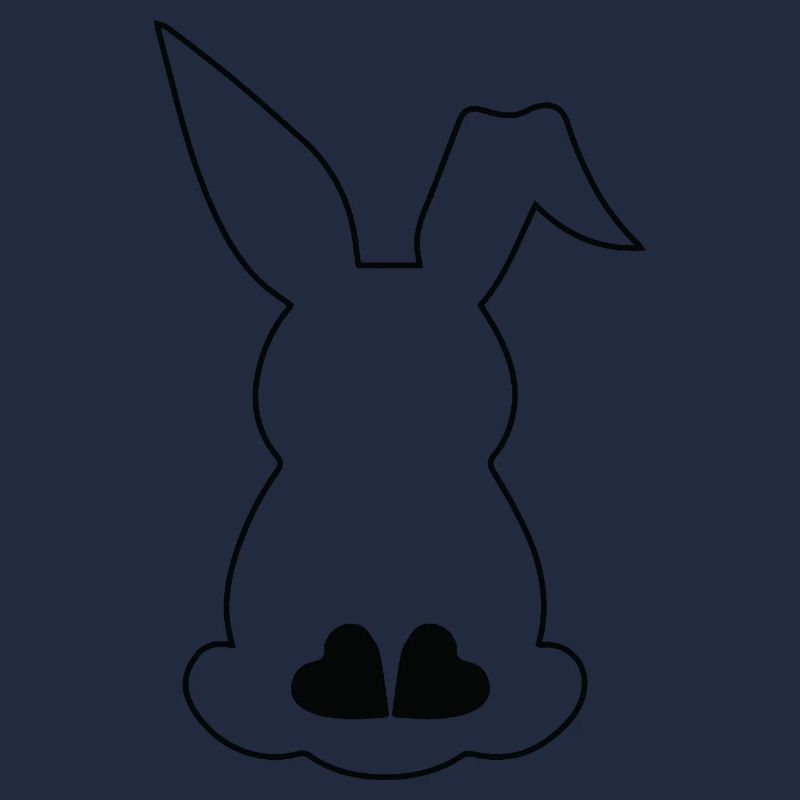 Osterhase von hinten 🐰