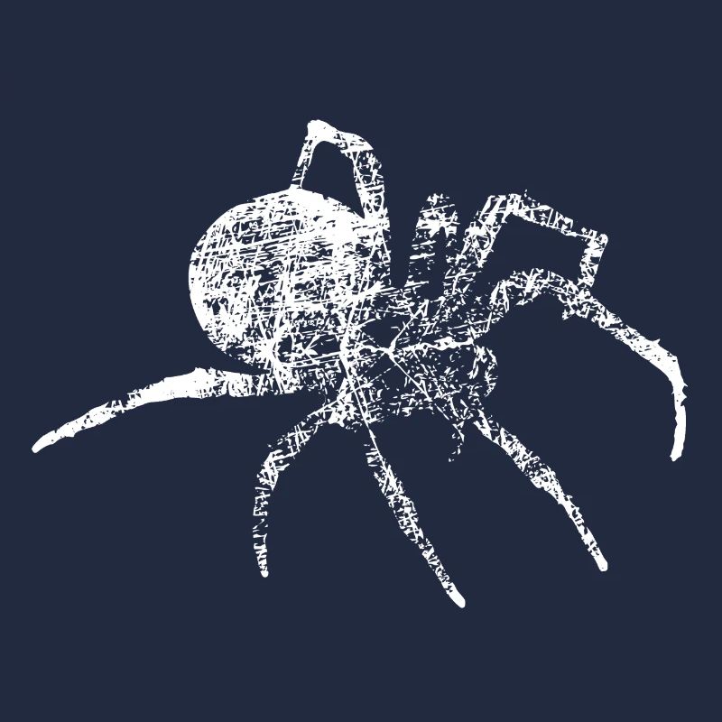 Grunge Spinne - spider distressed
