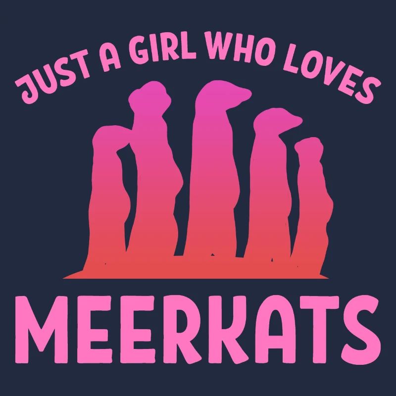 Erdmännchen Mädchen Tochter