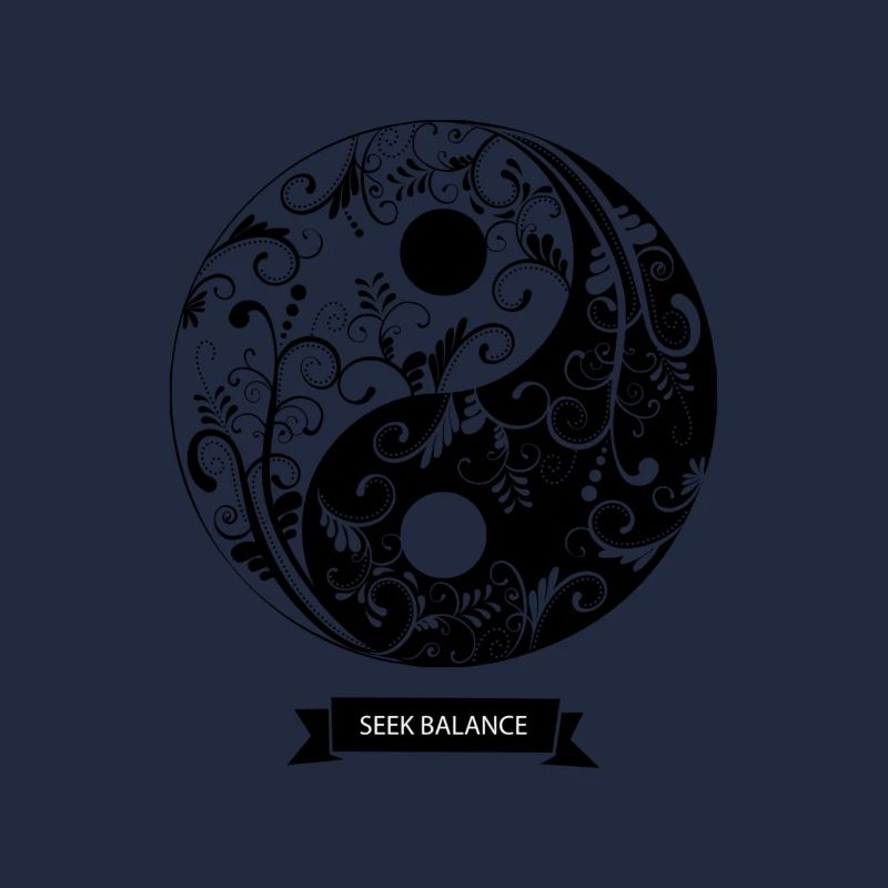 Mandala Ying Yang