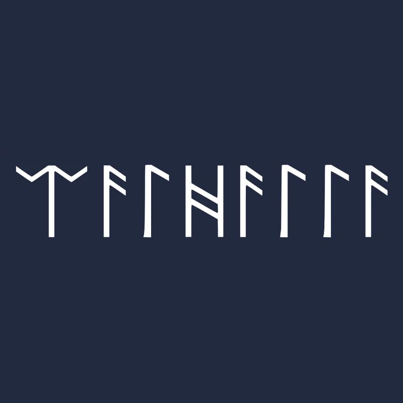 Valhalla runes font Germanic Vikings Celts