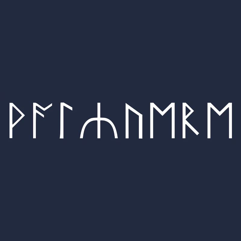 Valkyrie runes font Germanic Vikings Celts