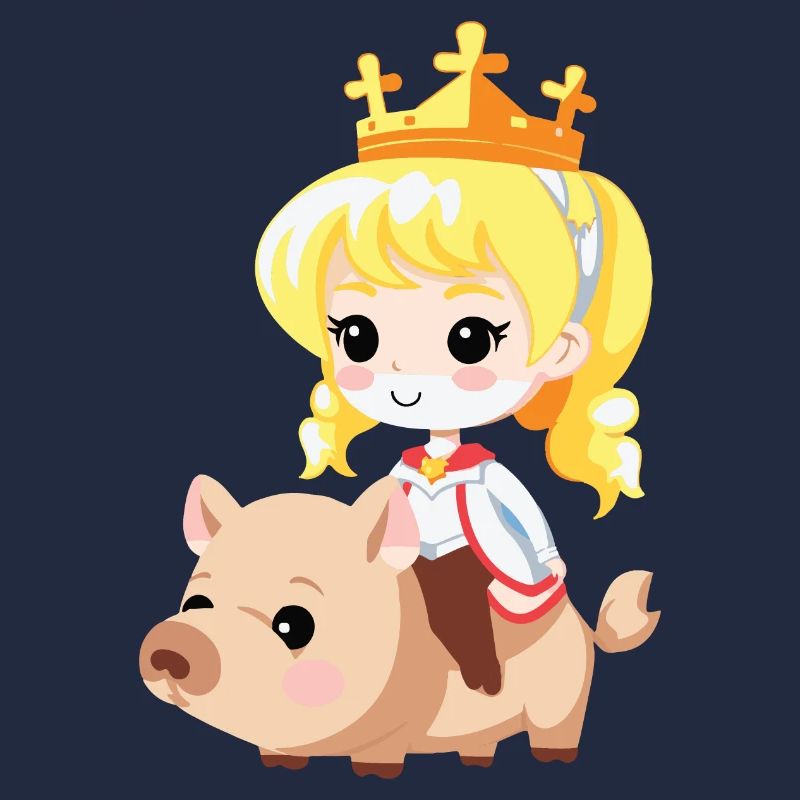 Conte de fées de princesse cochon