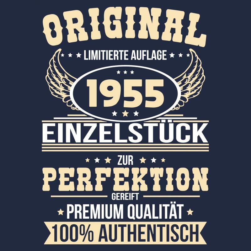 70e anniversaire - Pièce unique originale de 1955