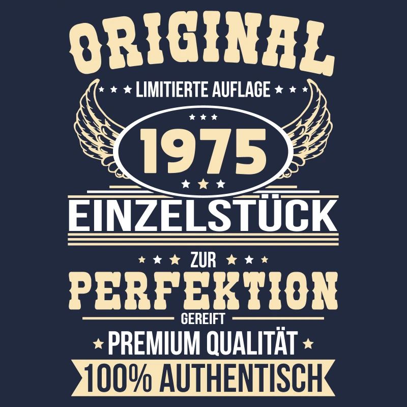 50e anniversaire - Pièce unique originale de 1975