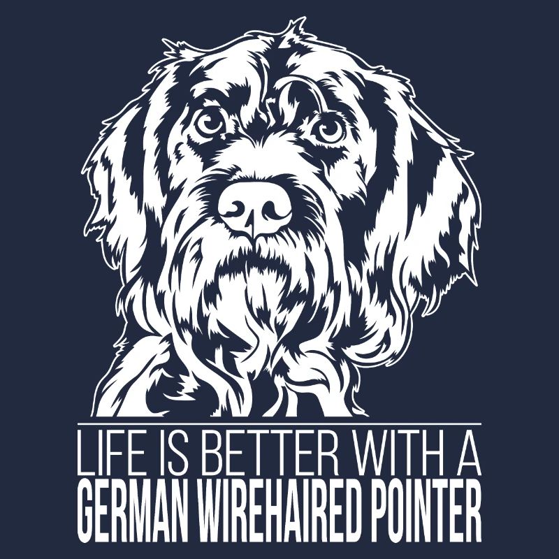 German Wirehaired Pointer life is better Wilsigns
