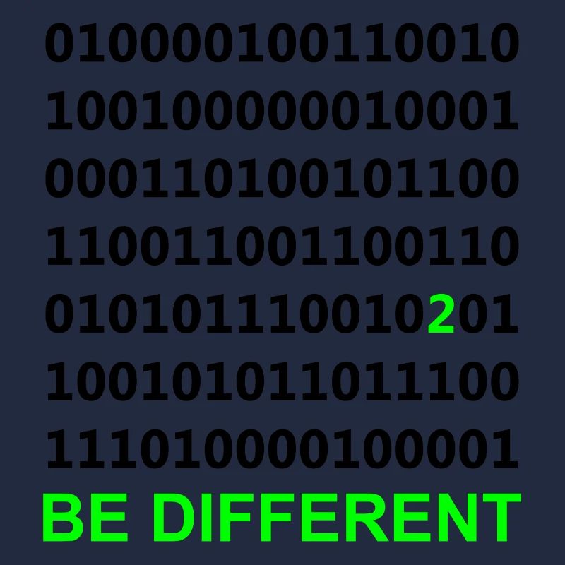 Être différent - Binaire - Numérique