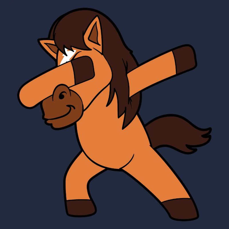 Dabbing Dab danse cheval