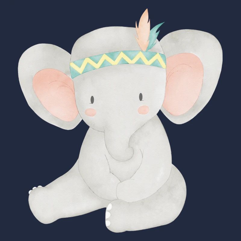 Boho éléphant