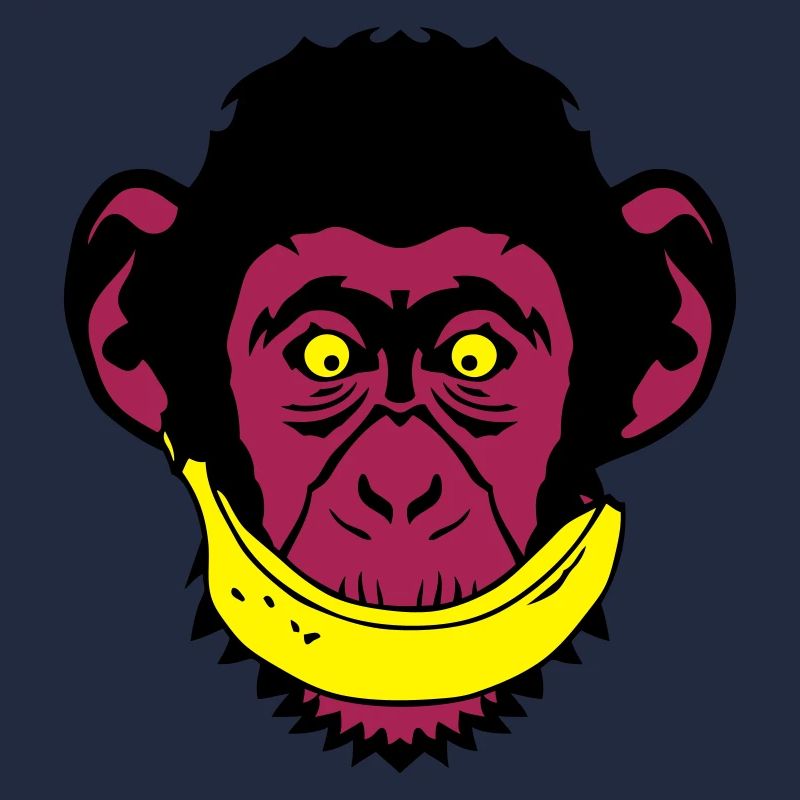 singe sourire banane sourire