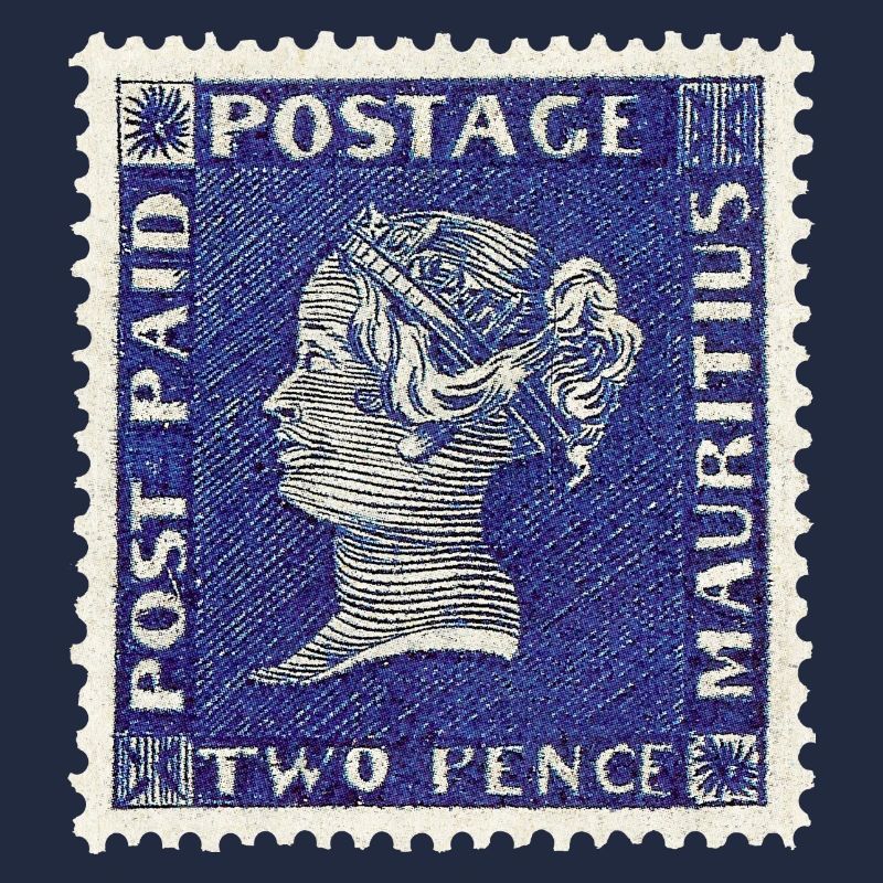 Blaue Mauritius