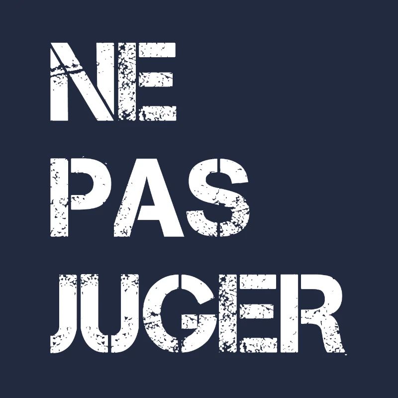 Ne pas juger