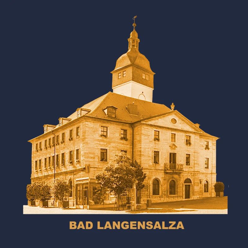 Bad Langensalza Town Hall Spa Town Unstrut Thuringia
