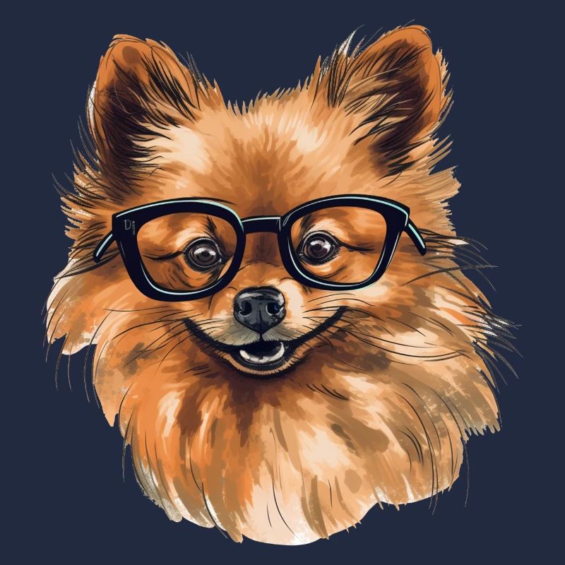 Dessin de Spitz miniature de Poméranie