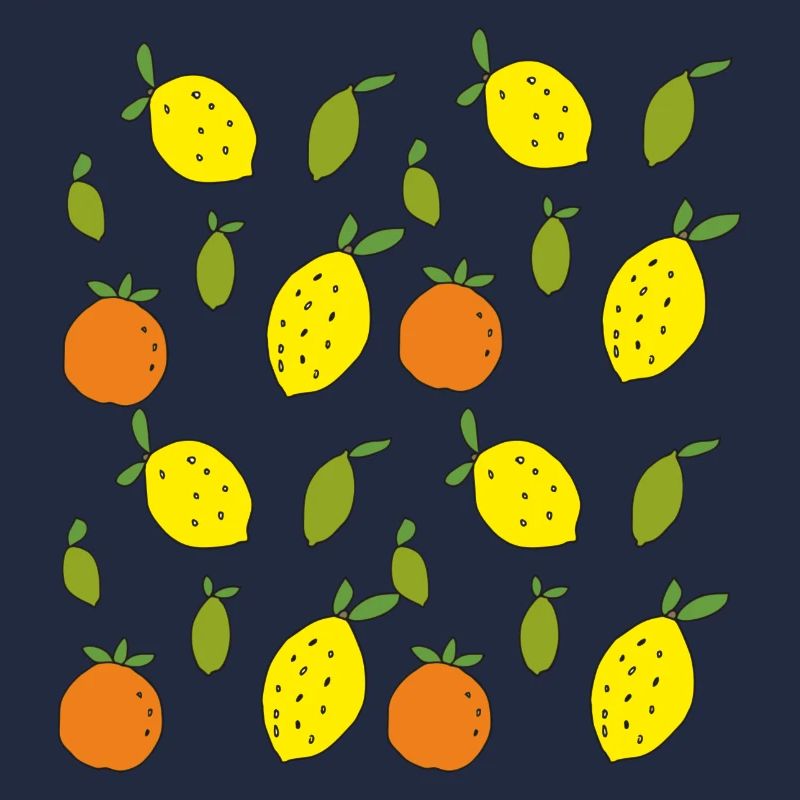 Oranges, citrons, citrons verts