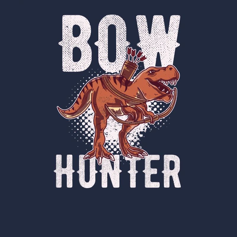 Lustiger T-Rex Bogenjäger Bogenschießen Tierpfeil Shoote