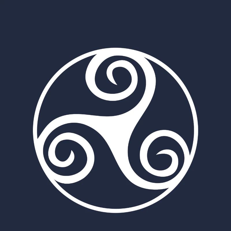 Triskel blanc