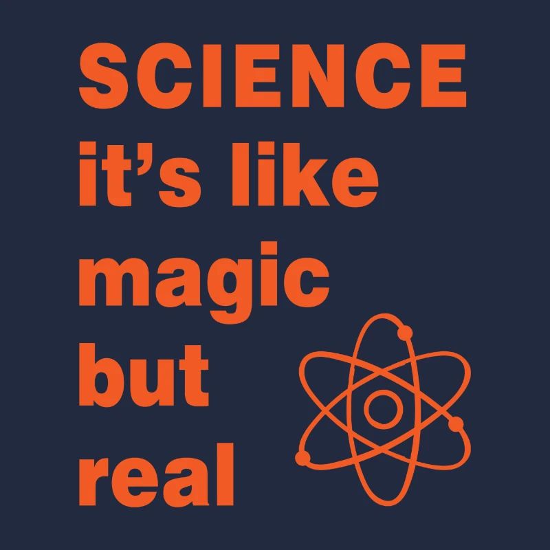 Science magic Geschenk Spruch Physik Schule