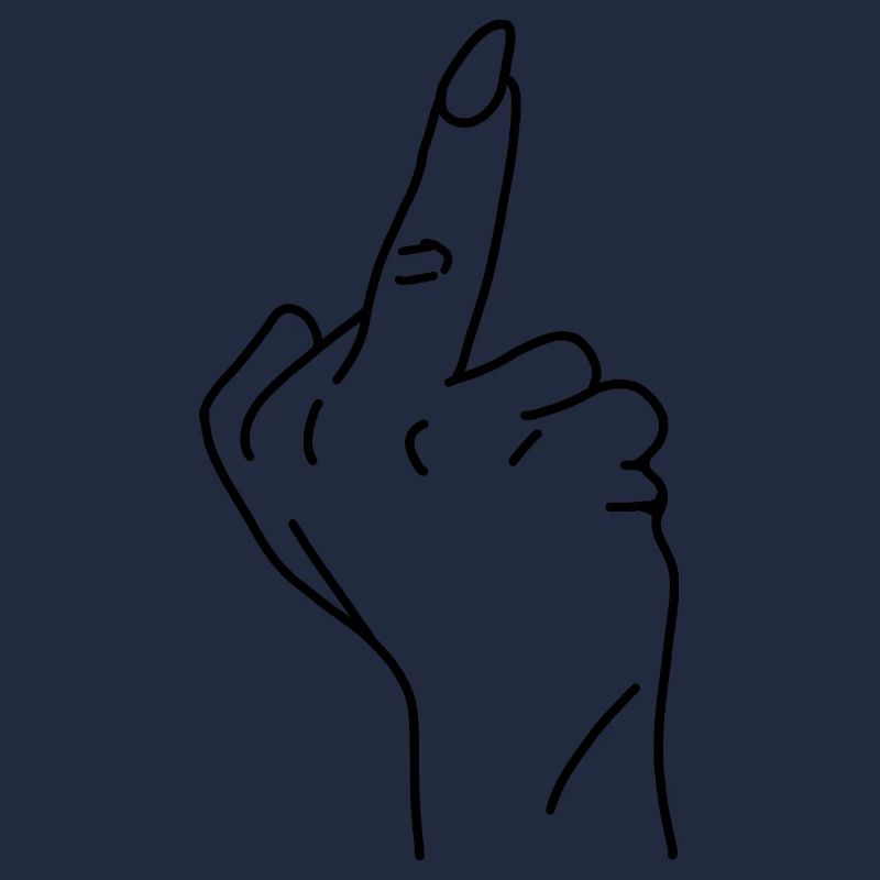 Mittelfinger