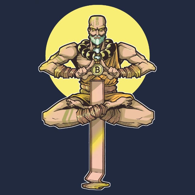 Bitcoin Monk Class RPG Jeu de rôle Table de table