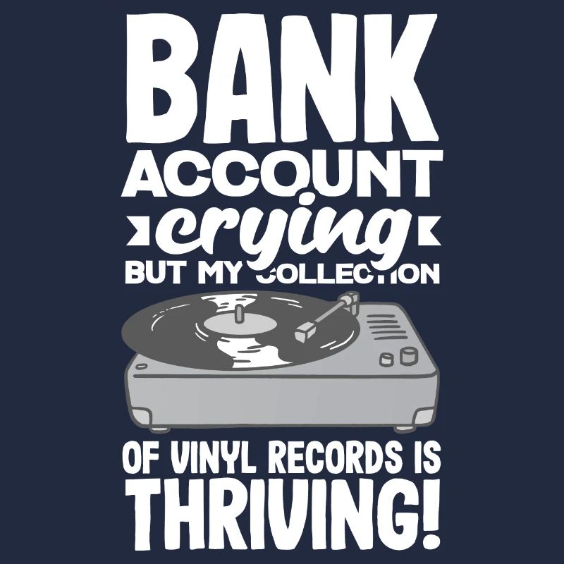 Le compte bancaire pleure, la collection de vinyles prospère!