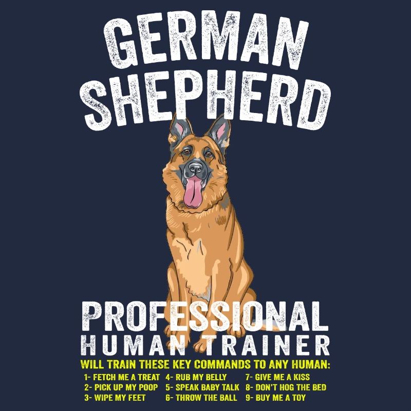 German Shepherd Professional Human Trainer