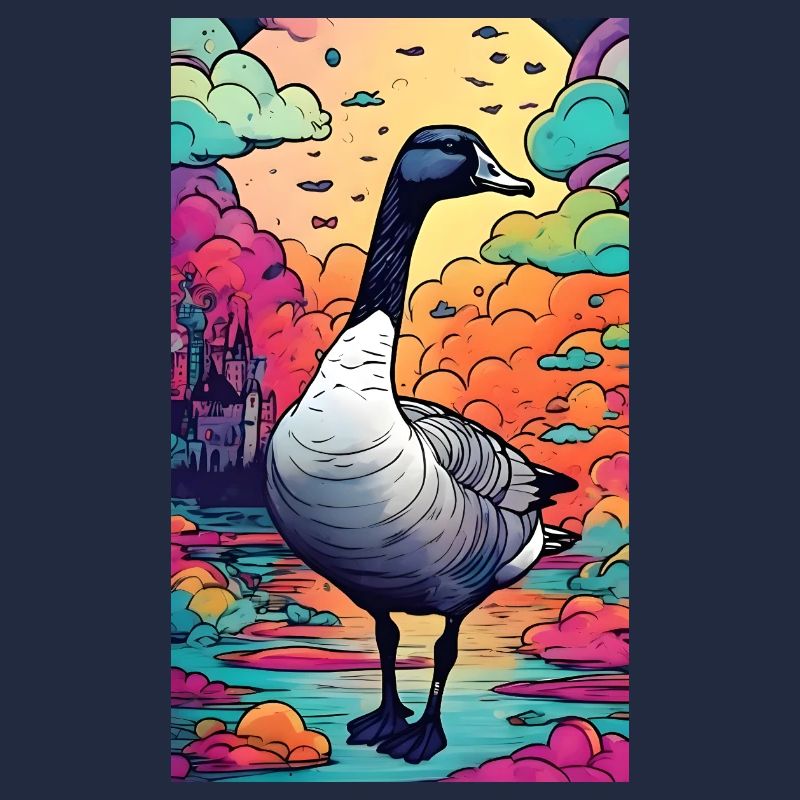 Märchenhafte Gans Gans