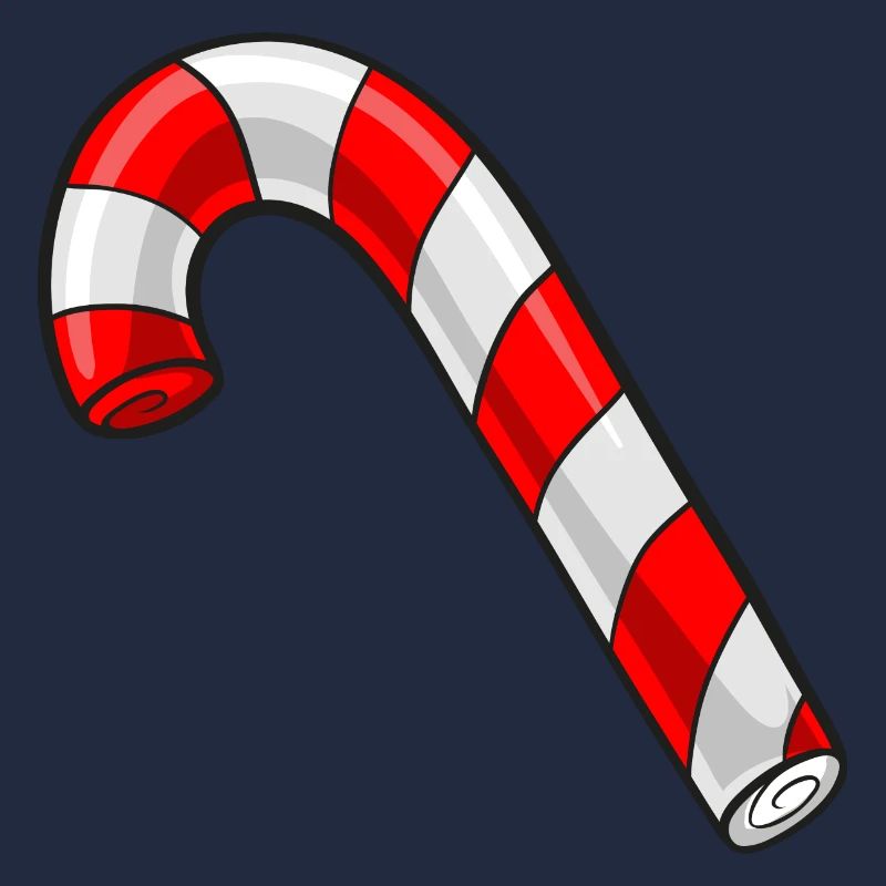 canne à sucre de Noël