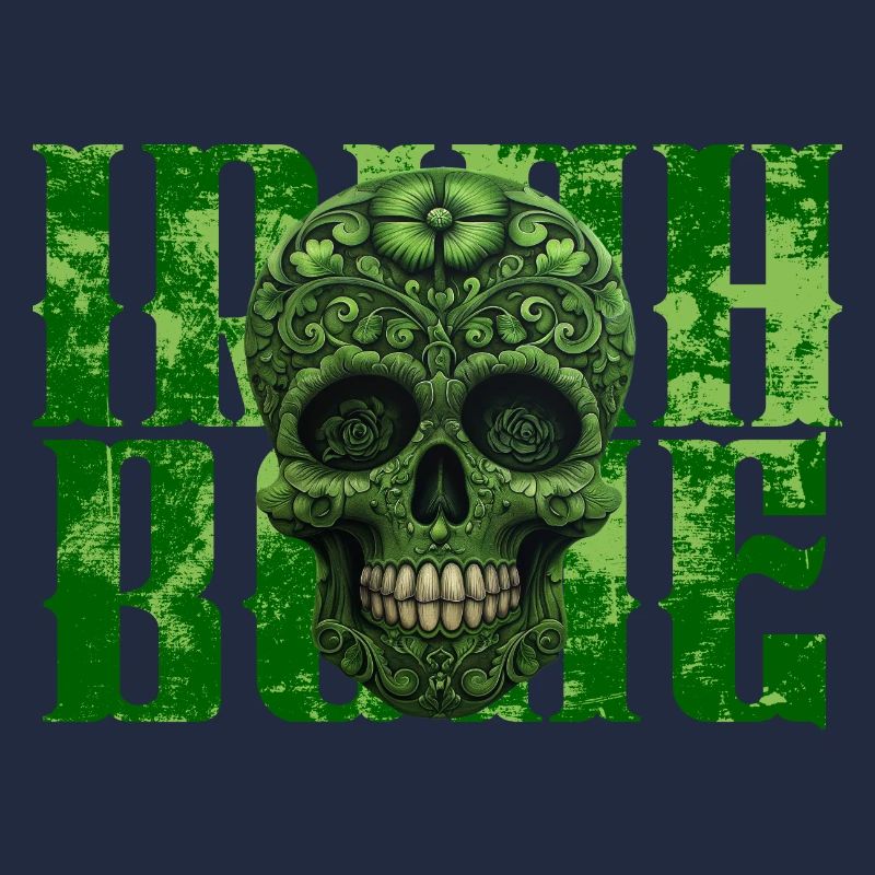 St. Patricks Day - Skull - Irish Bone