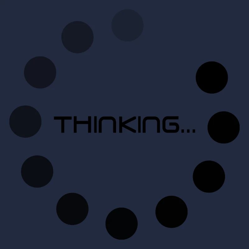 Thinking Avis de charge Cadeau