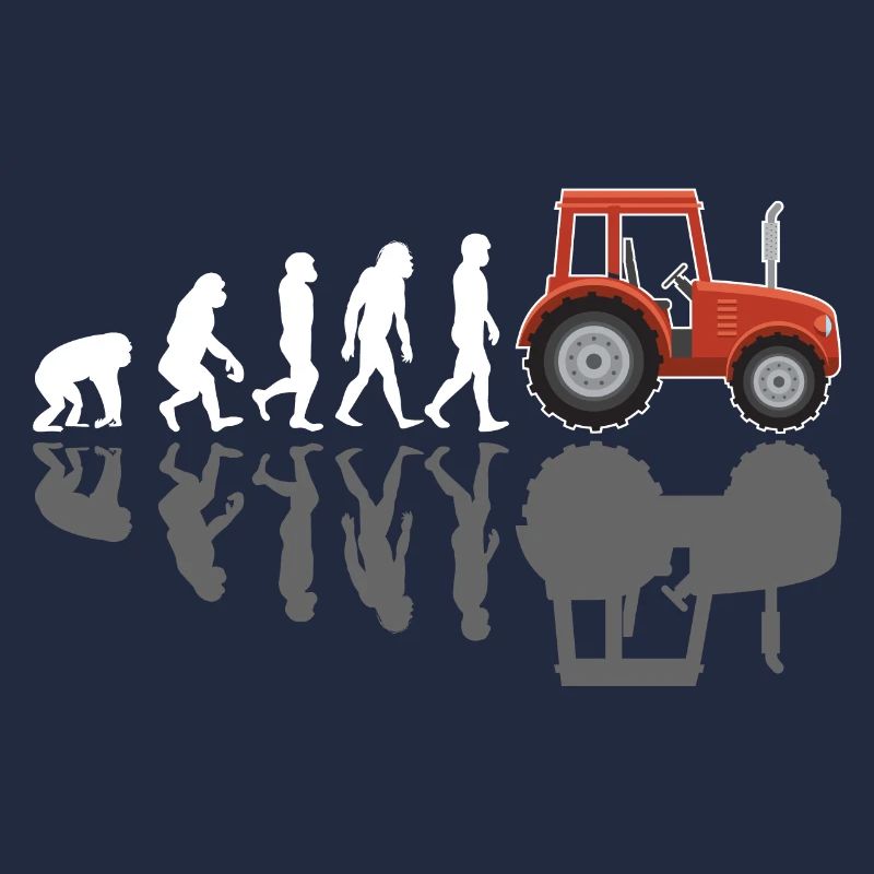 Traktor Evolution Bauer Bauern Landwirt