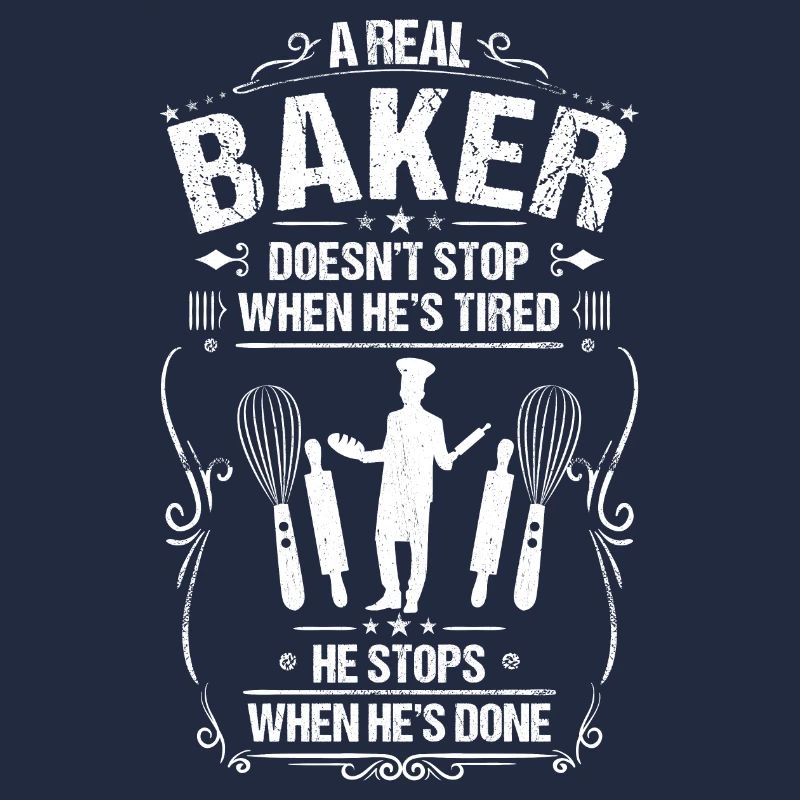 Backen Bäcker Bäckerin Bäckerei Backwaren Geschenk