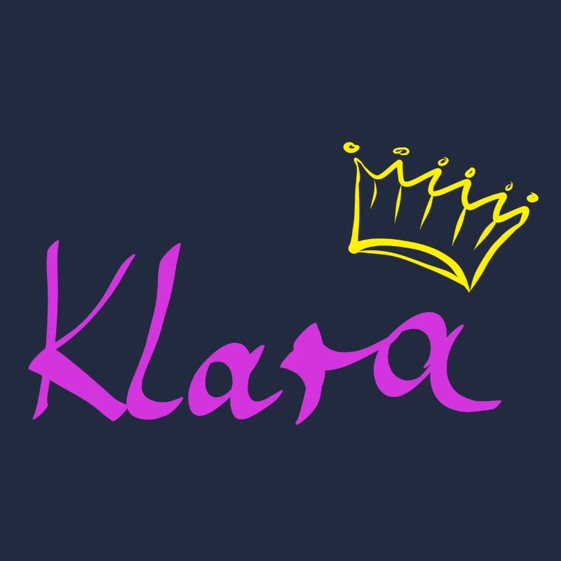 Klara mit Krone als Geschenkidee