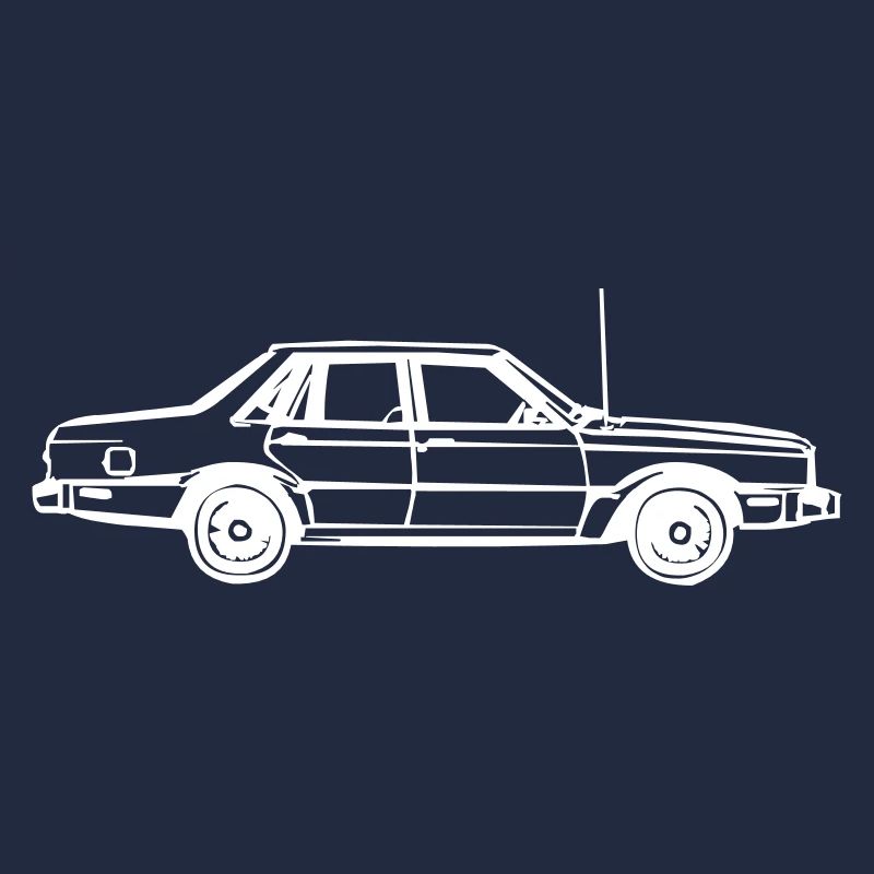 Auto mit einer Antenne