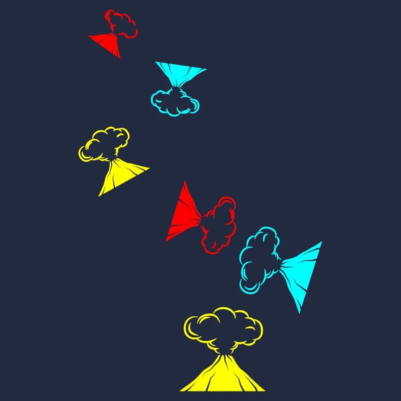 Icône de volcan