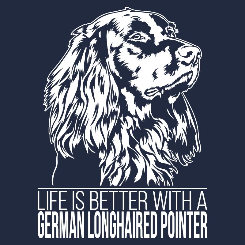 German Longhaired Pointer life is better Wilsigns