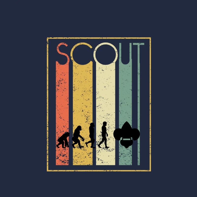 Scouts Camping Nature Cadeau · Evolution