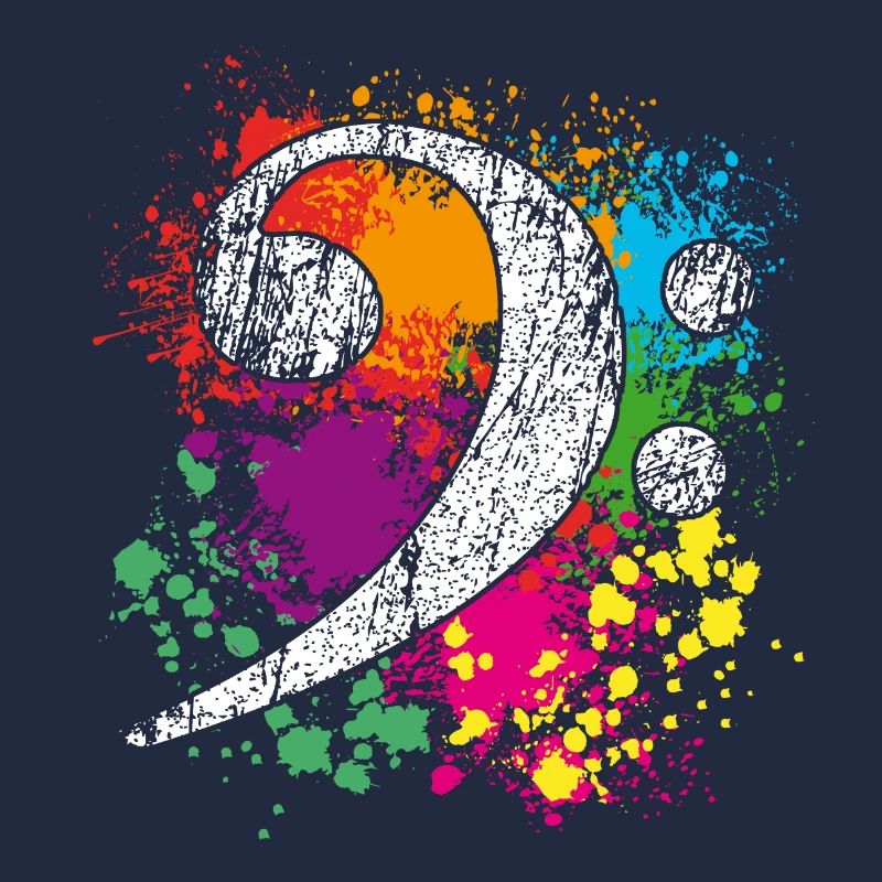 Basse Clef - Basse Clef - Farbkleckse