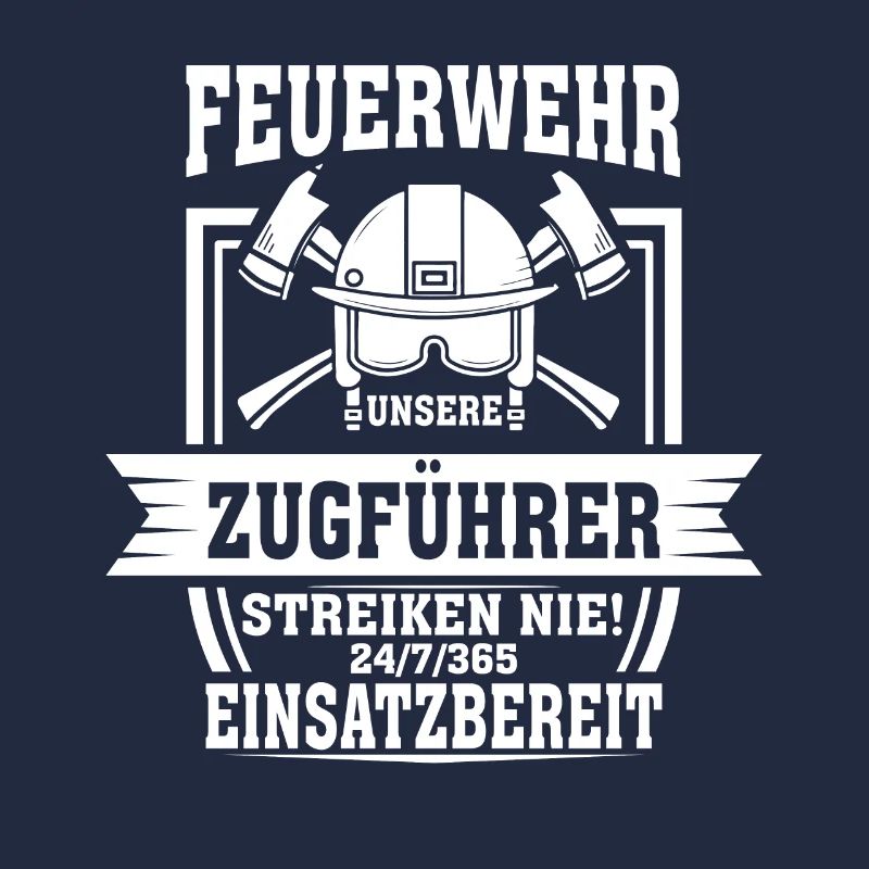 Feuerwehr Brandbekämpfung Geschenk · Zugführer