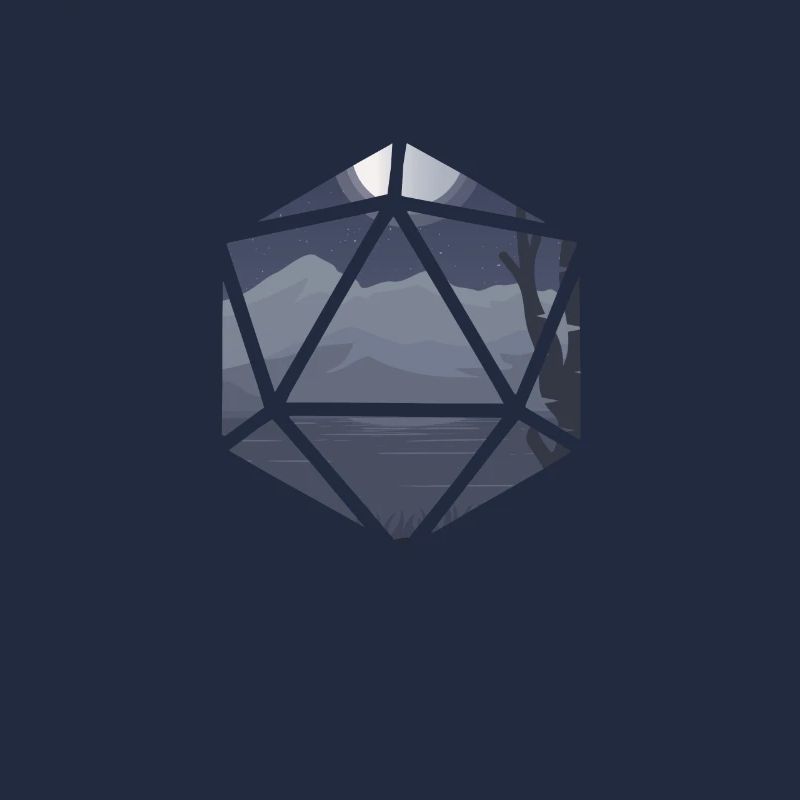Moonlight Forest Cube