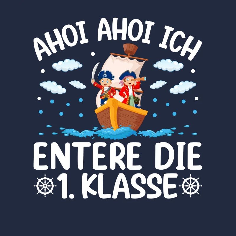 Erstklässler Einschulung Geschenk Pirat