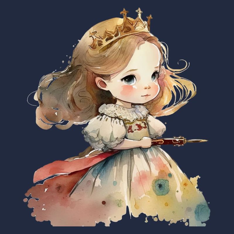 Aquarelle de princesse Aquarelle