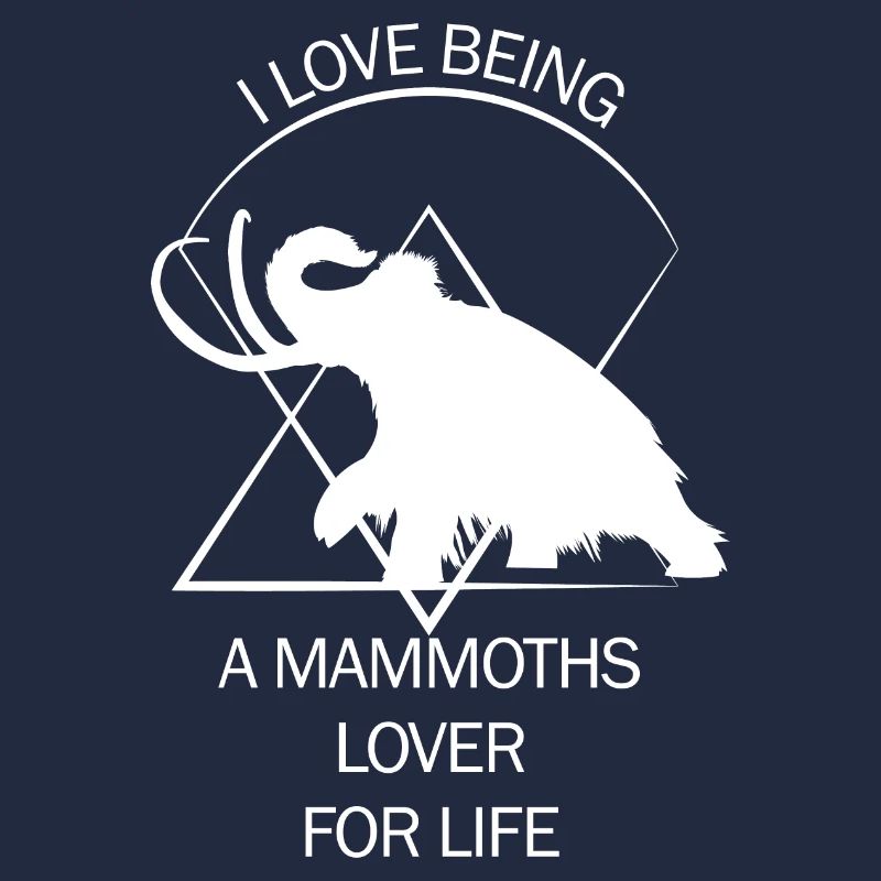 Lustiges Mammut Steinzeit Eiszeit Design Urzeit