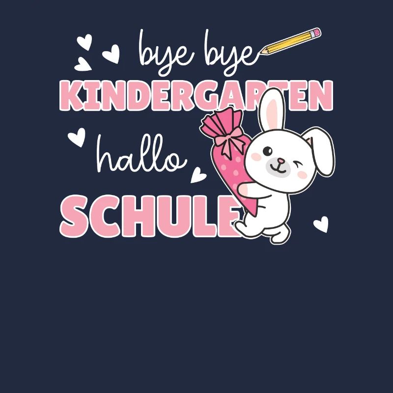 Bye bye Kindergarten Hello School Bunny