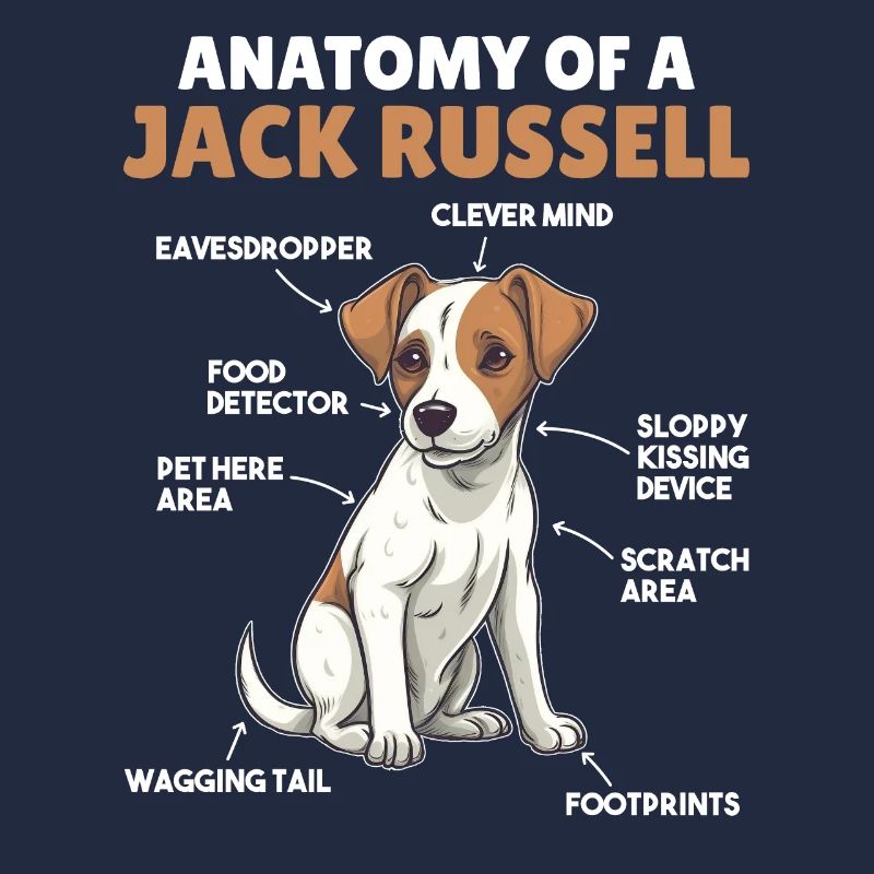 Explication du chien Anatomie de Jack Russell