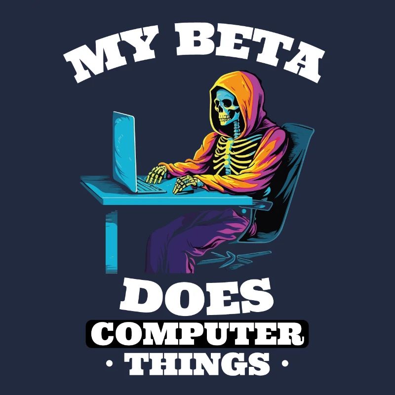 Mein Beta macht Computerdinge Programmierer