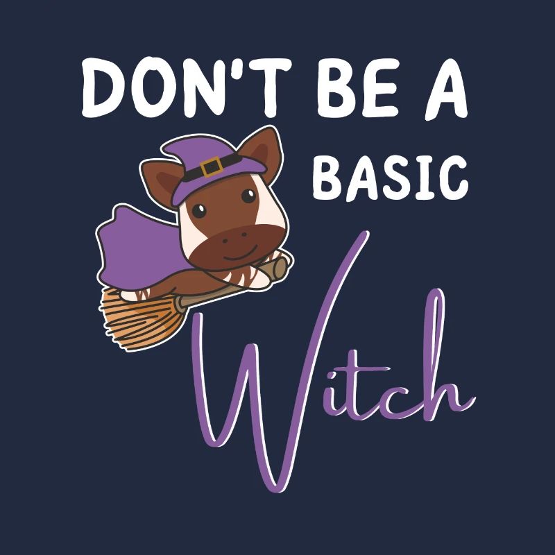 Okapi Halloween Hexen don't be a basic witch