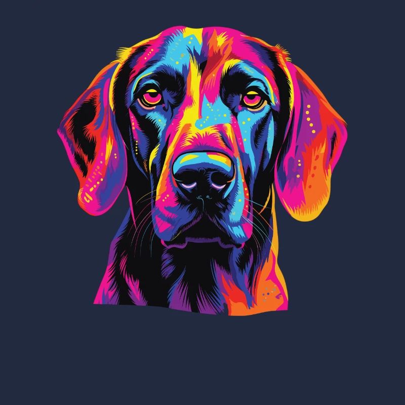 Watercolor Colorful Plot Hound