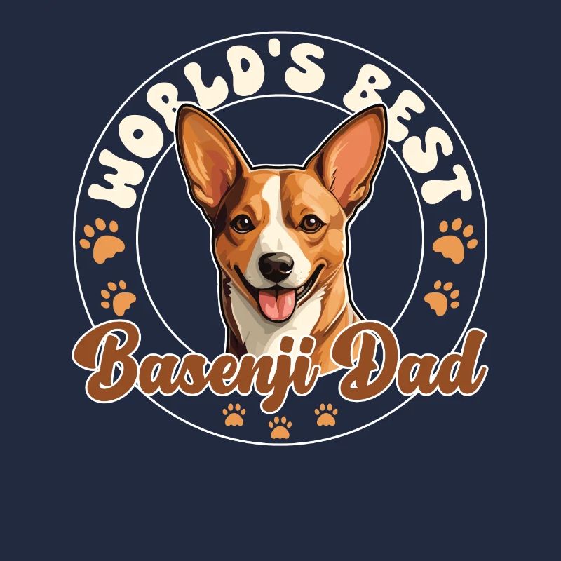Basenji Groovy Basenji Dad